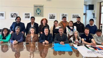 Apoyo de la Universidad de Jujuy a la sesión del Senado: 