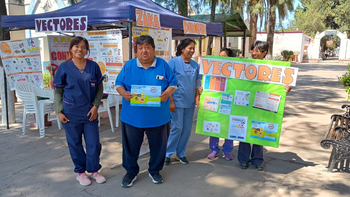 Importante campaña de prevención del dengue en el cementerio de Perico