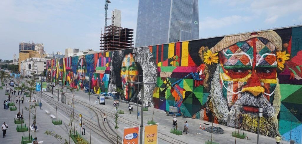 Artista jujeño fue invitado a pintar el mural más grande del mundo
