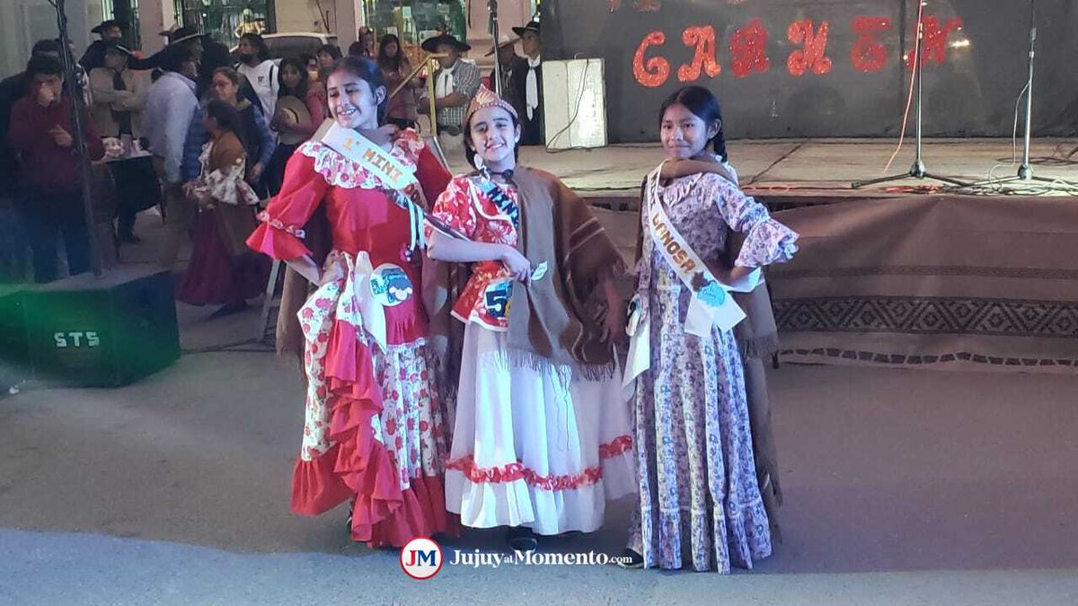 Fiestas patronales: El Carmen eligió a su mini paisana