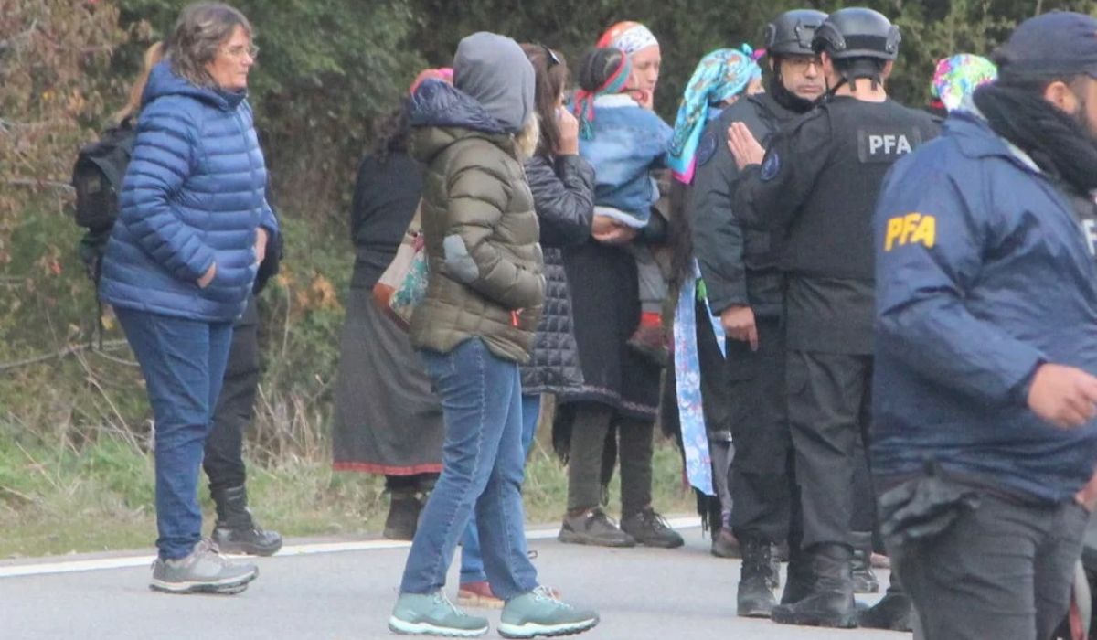 Villa Mascardi: cuatro de las mapuches detenidas fueron trasladadas a Ezeiza