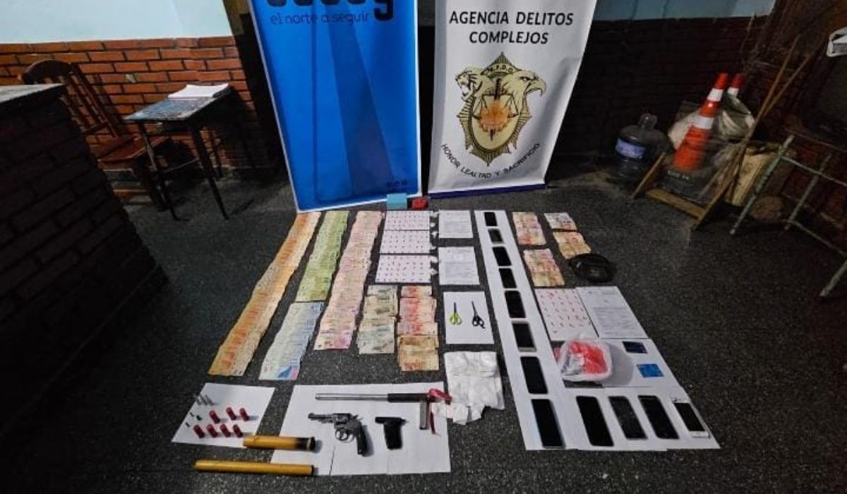 Narcomenudeo: Secuestran estupefacientes, dinero y armas en Libertador