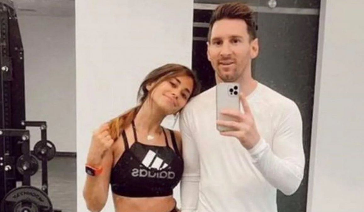 La foto de Antonella y Messi que se llenó de likes
