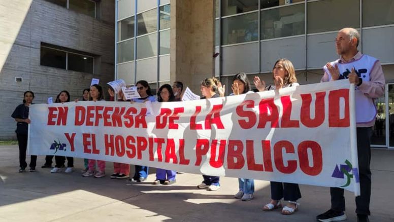 Profesionales, firmes en su reclamo: 