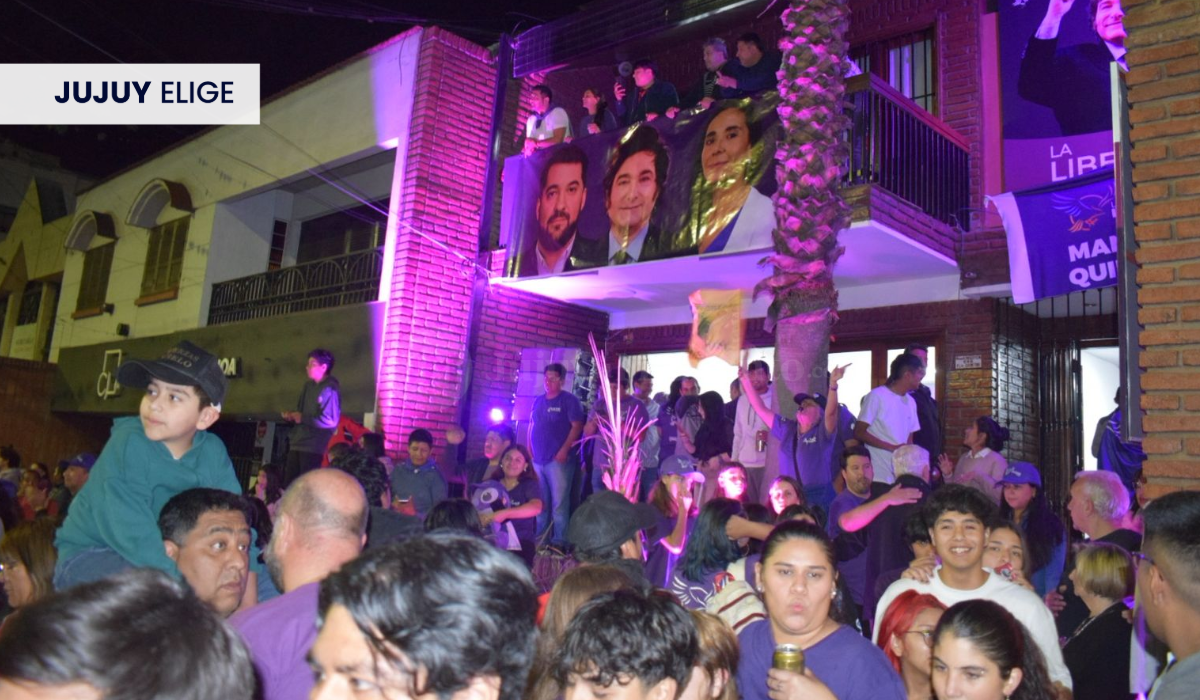 Los festejos de La Libertad Avanza en Jujuy Los festejos de La Libertad Avanza en Jujuy