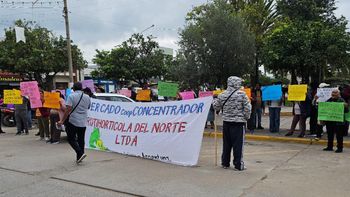 Feriantes de Perico volvieron a manifestarse: 