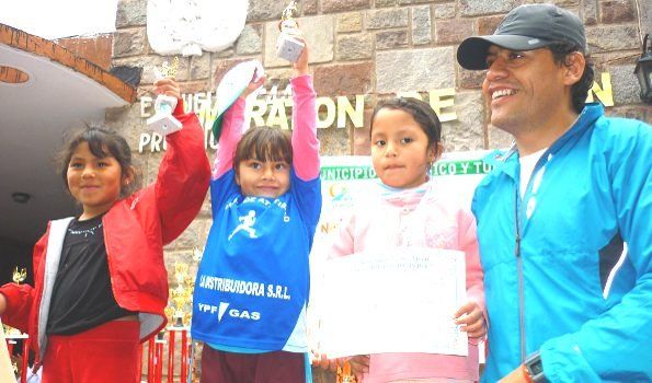 Primera Maratón Provincial de Niños en Lozano