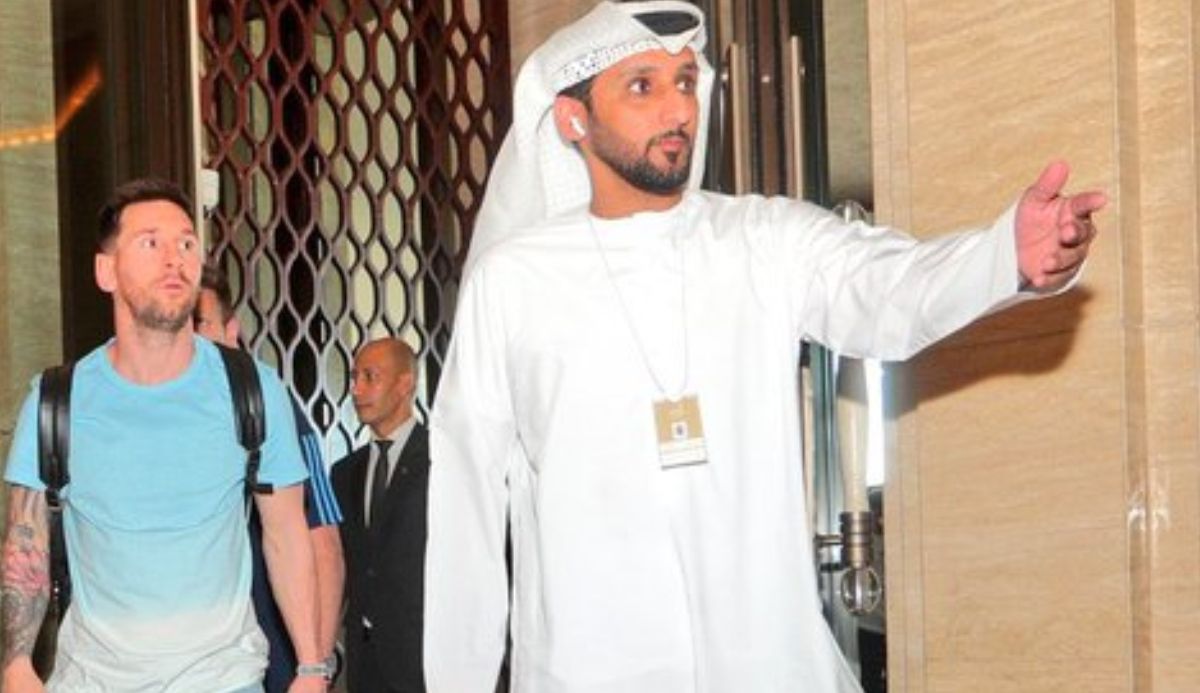 La Intimidad De La Llegada De Messi A Abu Dhabi 2099