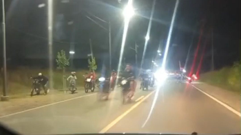 Alertan sobre picadas clandestinas de motos en Las Pampitas