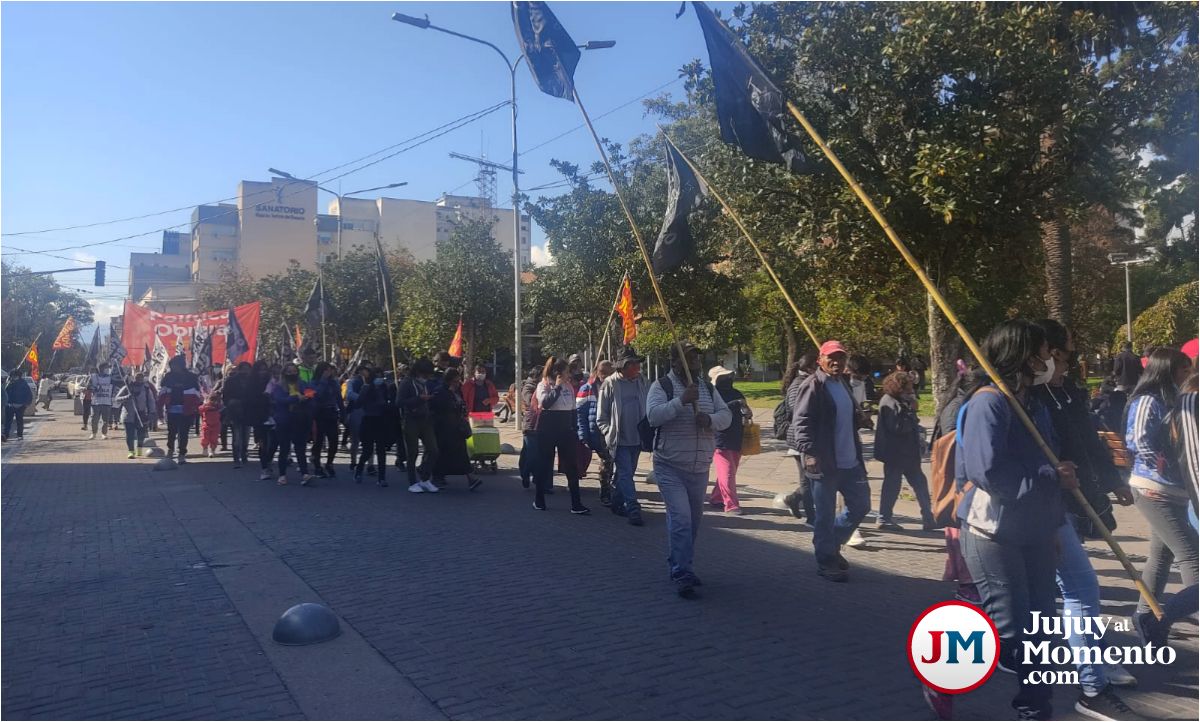 Marcha federal: en Jujuy se volvió a sentir el reclamo social