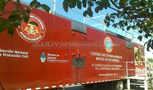 El Centro de Entrenamiento Móvil de Bomberos Voluntarios visitará Palpalá