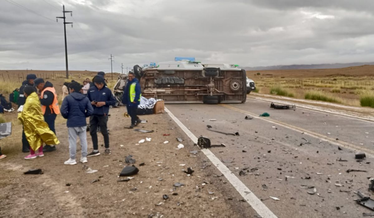 Foto: siniestro fatal en La Quiaca.