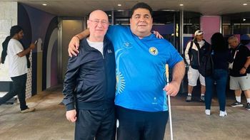 En pos del deporte para ciegos, importante reunión internacional de un jujeño