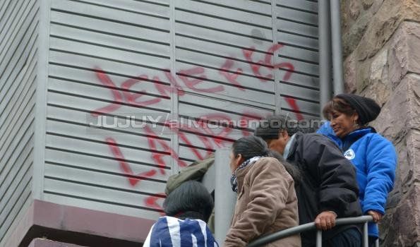 Trabajadores movilizaron en apoyo de los judiciales