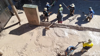 Cortes de agua: siguen los trabajos para restablecer completamente el servicio