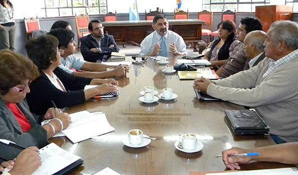 El Intendente Raúl Jorge se reunió con el Consejo Vecinal