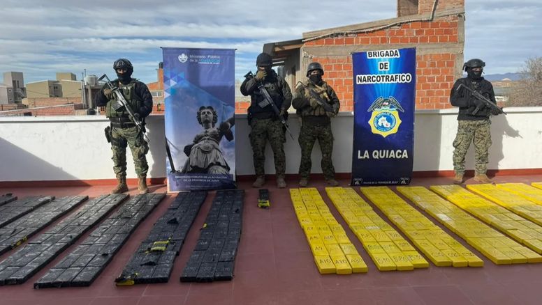 Fuerte interna por el secuestro de 500 kilos de cocaína: 