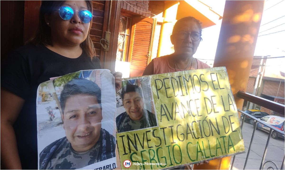 7 meses sin Sergio Callata: su familia insiste en seguir con la búsqueda   