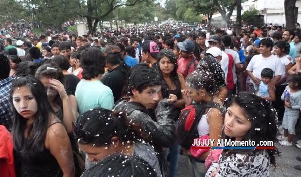 “Los Alegres de Uquía” desenterraron el Carnaval en Jujuy