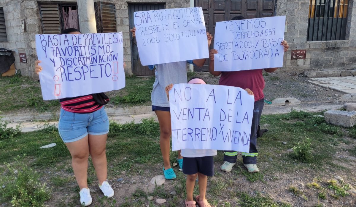 Sigue el conflicto por demarcación de terrenos y adjudicación de lotes en barrio La Isla