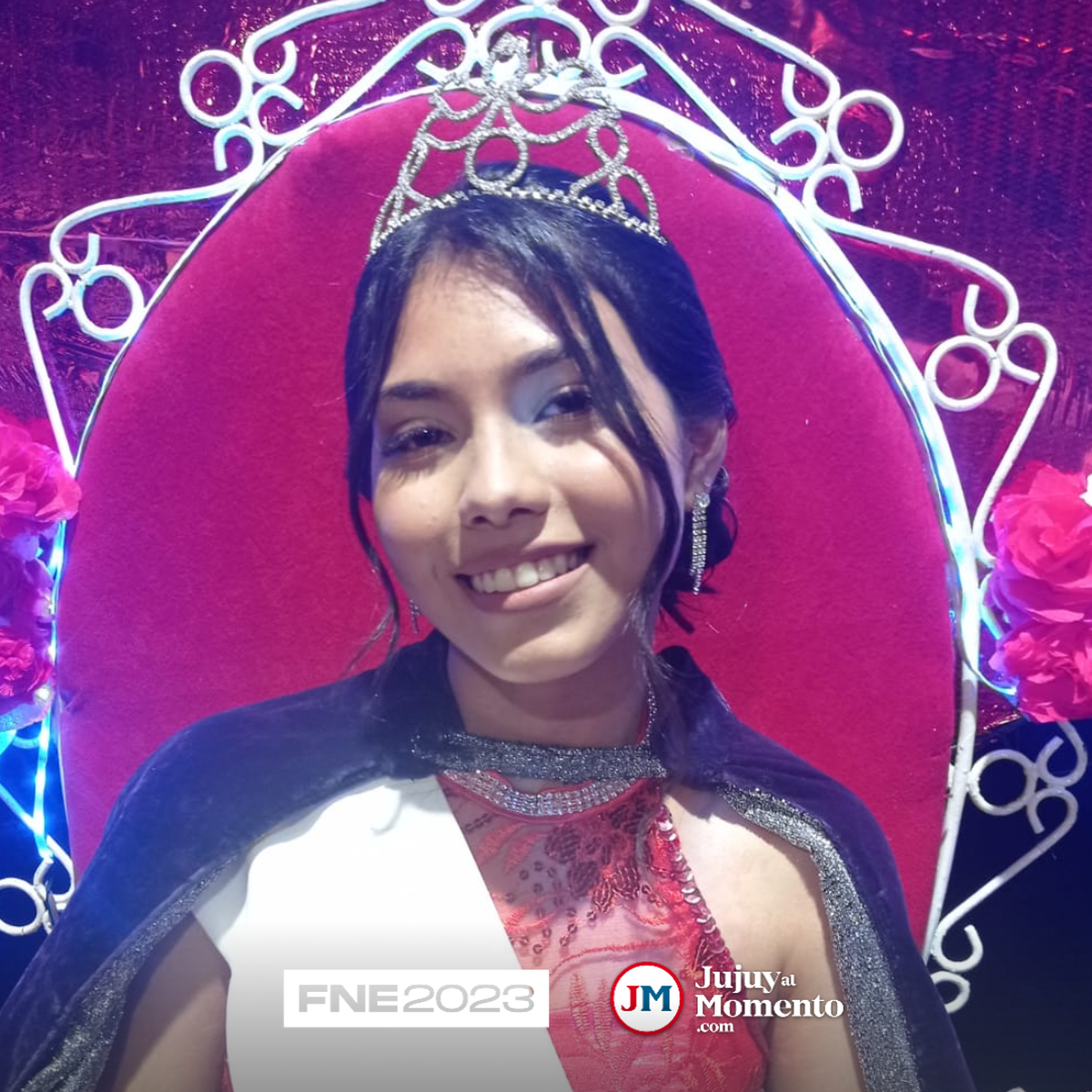 Nazarena Cabrera es la nueva representante del Colegio n° 1 de Palpalá