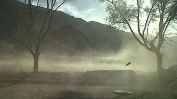 Alerta amarilla por fuertes vientos en Jujuy: solicitan precaución