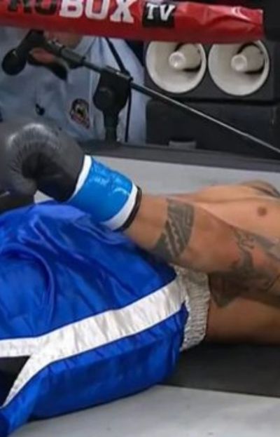 El escalofriante KO que sufrió un boxeador argentino