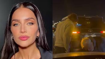 Zaira Nara mostró el drama que vivió con su auto en plena autopista