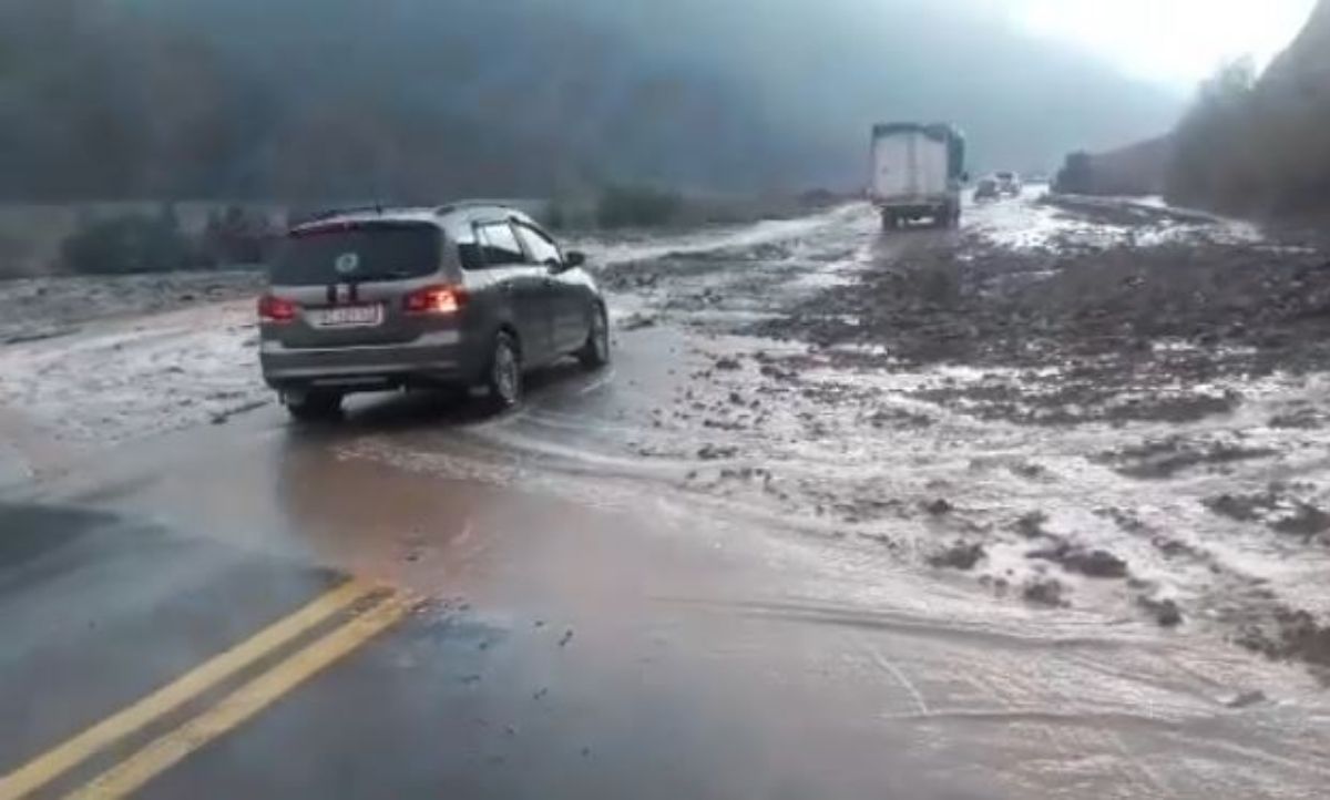 ¡Atención! Piden circular con extrema precaución en Ruta 9 por el diluvio
