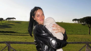 Oriana Sabatini eligió a la madrina de su hija Gia con un particular regalo