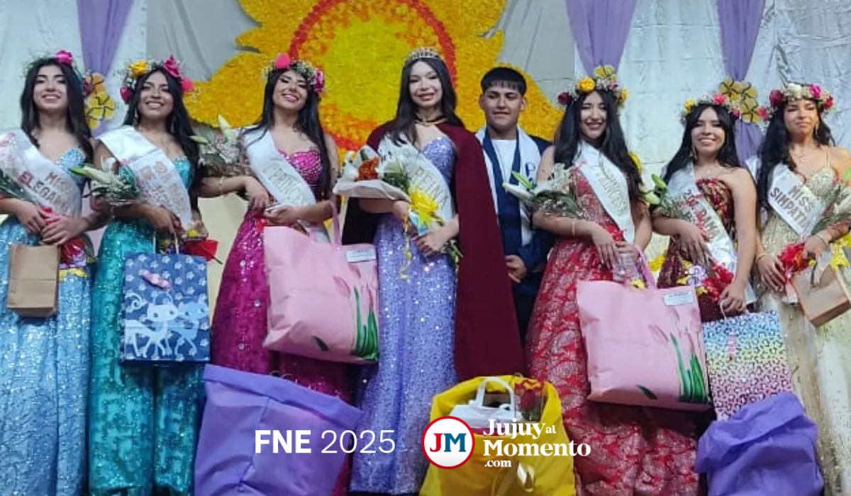 Camila Arenas es la nueva soberana del Comercial 2 de Palpalá
