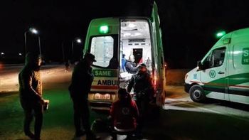 Hallaron a un hombre inconsciente y convulsionando en Ruta 9: está en terapia intensiva