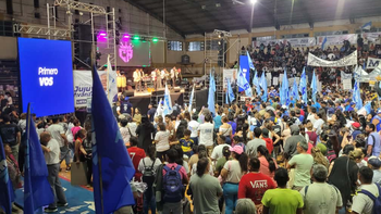 Primero Jujuy Avanza: acto de campaña en el Día de la Lealtad