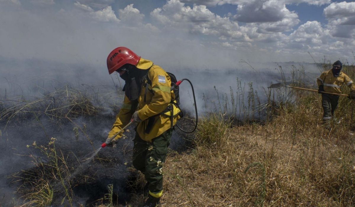 Reportan que el 70% de los incendios en Corrientes está controlado y quedan cuatro focos activos
