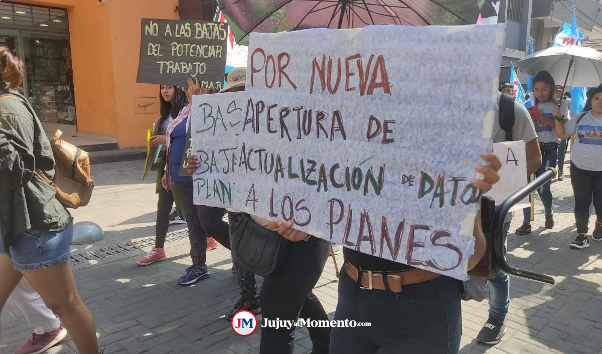 La baja de los Potenciar Trabajo sigue generando reclamos en Jujuy