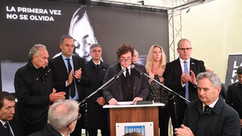 En el homenaje en la embajada de Israel, Javier Milei respaldó la acción de EEUU en Irán