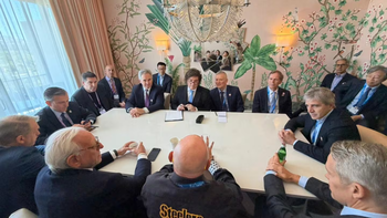 Javier Milei se reunió con empresarios en Los Ángeles y dará una charla en el Instituto Milken