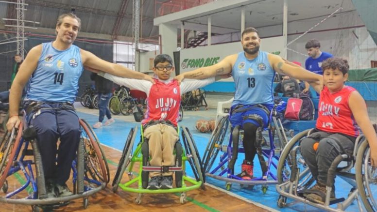 Básquet adaptado: dos talentos jujeños, observados de cerca por la Selección Argentina