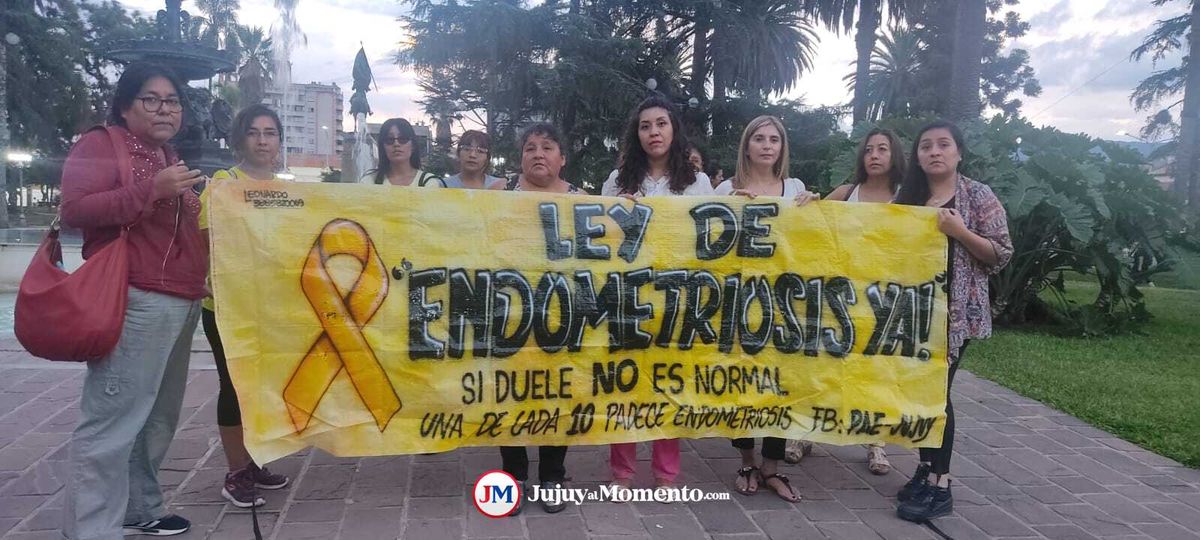 Pacientes indignadas protestaron por el veto a la ley de endometriosis