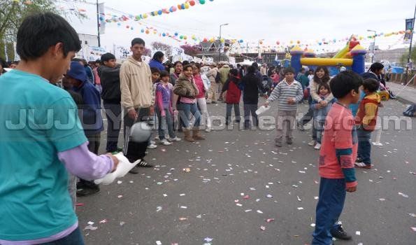 La Tupac Amaru homenajeó a los niños jujeños