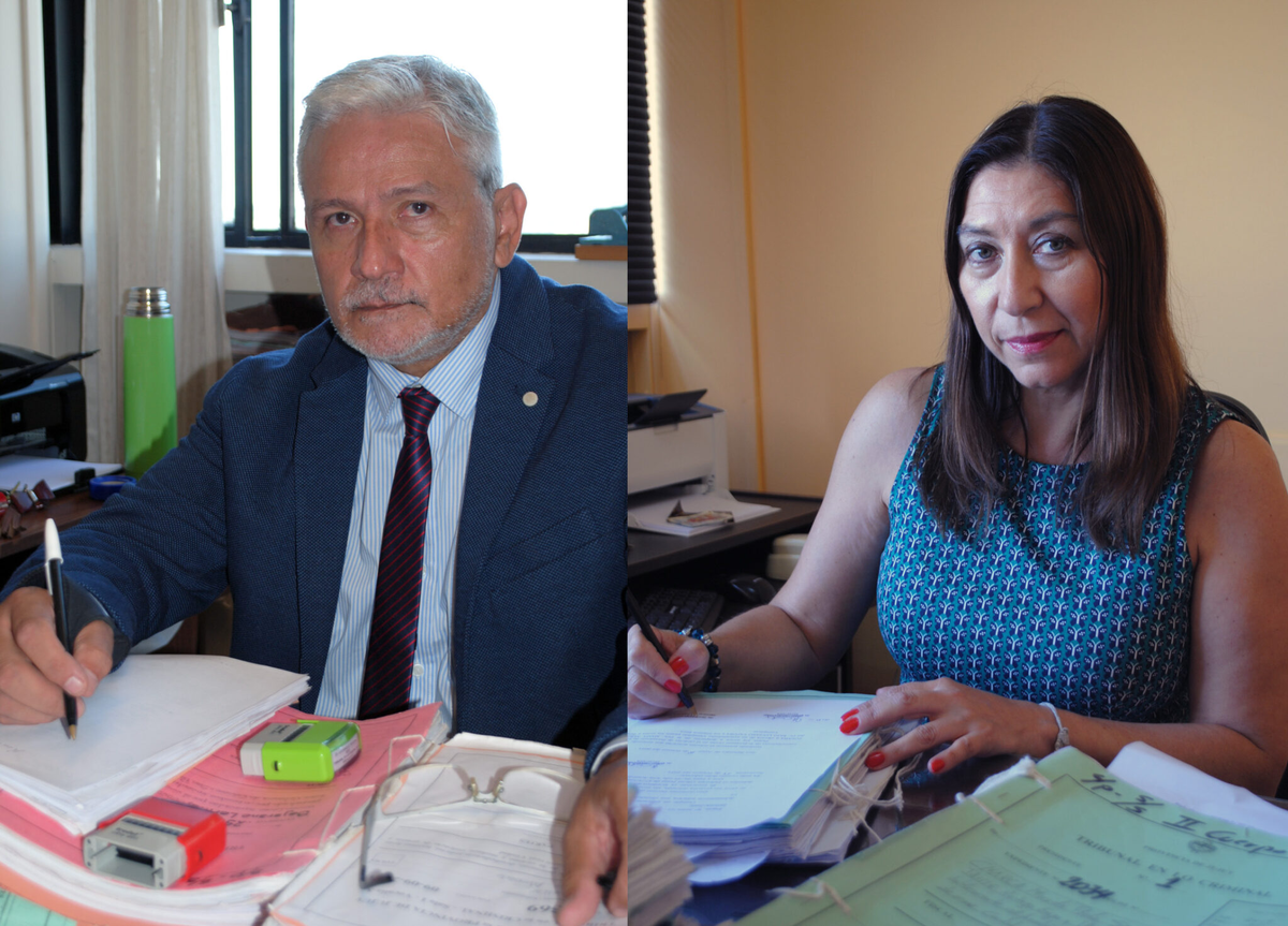 Tribunal en lo Criminal Nº 1, integrado por los jueces Luciano Yapura y Felicia Barrios, presidente de trámite.