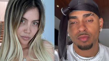 Wanda Nara mostró la videollamada que tuvo con Ozuna
