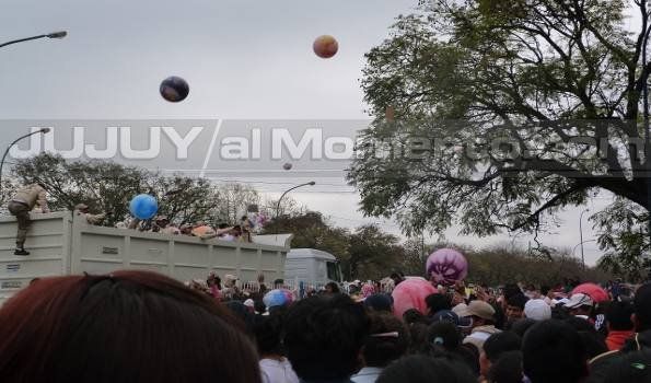 La Tupac Amaru homenajeó a los niños jujeños