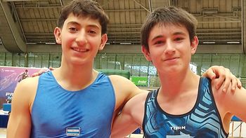 Dos jujeños representarán a Argentina en el Sudamericano de Gimnasia de Trampolín