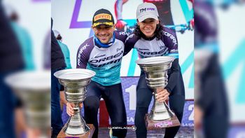 Agustina Apaza y César Léttoli volvieron a conquistar el Trasmontaña
