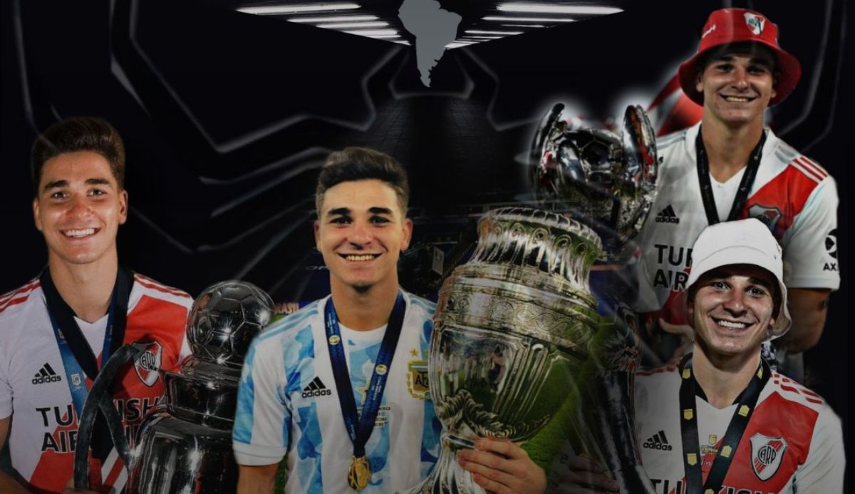 Mejor Jugador de América: Julián Álvarez recibió el premio