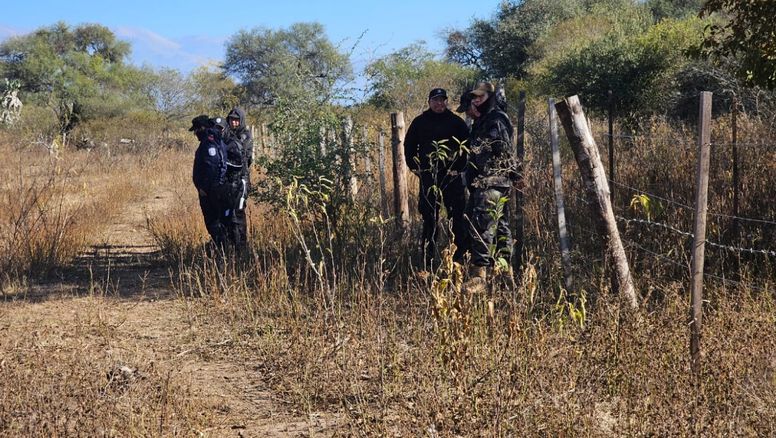 Desalojo en tierras cercanas al Parque Industrial Perico: 