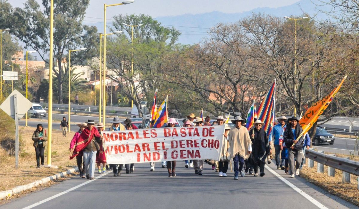 Foto de archivo: Marcha por el Agua y la Vida (Télam).