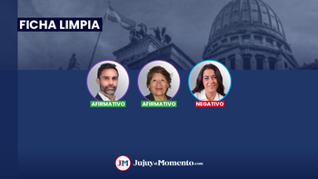 Rechazo a Ficha Limpia: así votaron los senadores por Jujuy
