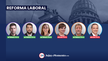 Cuatro a favor y dos en contra: la votación de los diputados jujeños a la Reforma laboral
